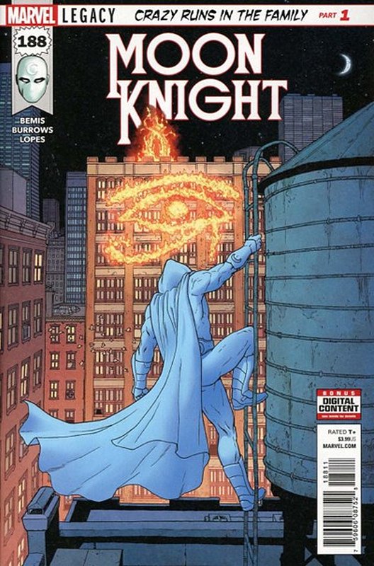 Cover of Moon Knight (Vol 8) #188. One of 250,000 Vintage American Comics on sale from Krypton!