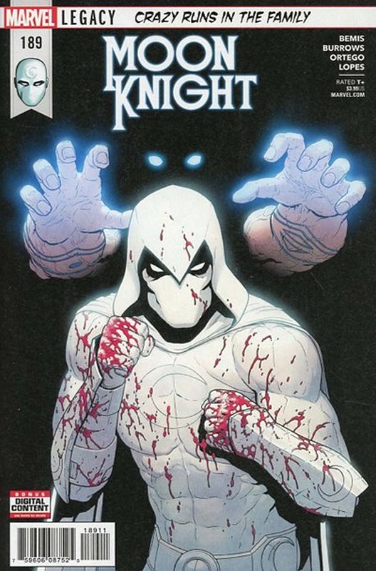 Cover of Moon Knight (Vol 8) #189. One of 250,000 Vintage American Comics on sale from Krypton!