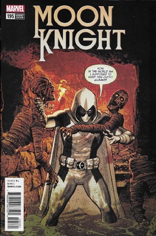 Cover of Moon Knight (Vol 8) #195. One of 250,000 Vintage American Comics on sale from Krypton!