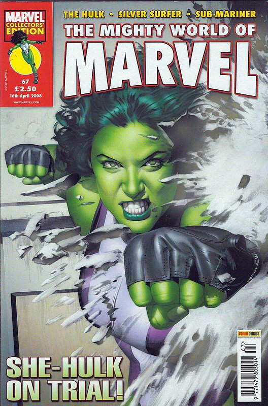 Cover of Mighty World of Marvel (Vol 3) (UK) #67. One of 250,000 Vintage American Comics on sale from Krypton!