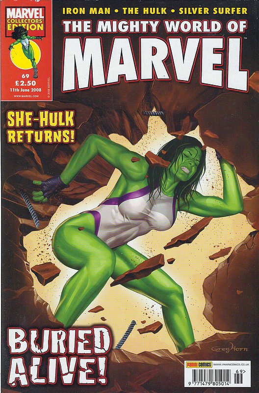 Cover of Mighty World of Marvel (Vol 3) (UK) #69. One of 250,000 Vintage American Comics on sale from Krypton!