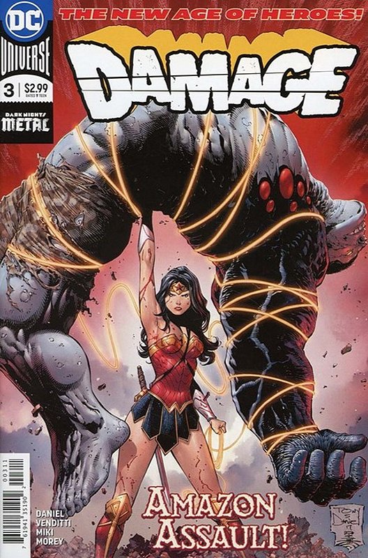 Cover of Damage (Vol 2) #3. One of 250,000 Vintage American Comics on sale from Krypton!