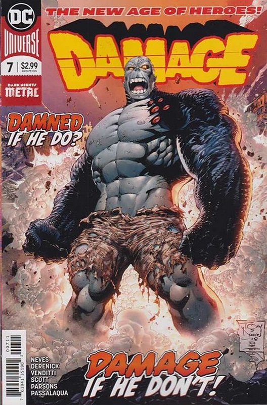 Cover of Damage (Vol 2) #7. One of 250,000 Vintage American Comics on sale from Krypton!