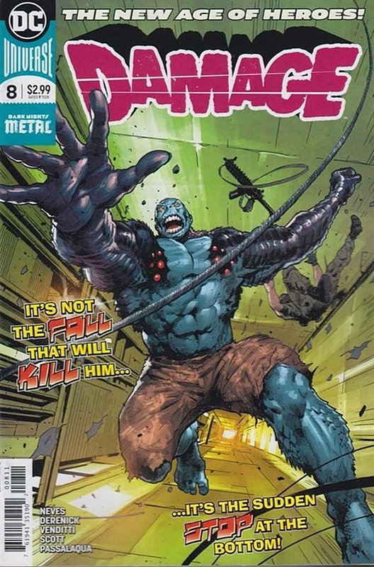 Cover of Damage (Vol 2) #8. One of 250,000 Vintage American Comics on sale from Krypton!