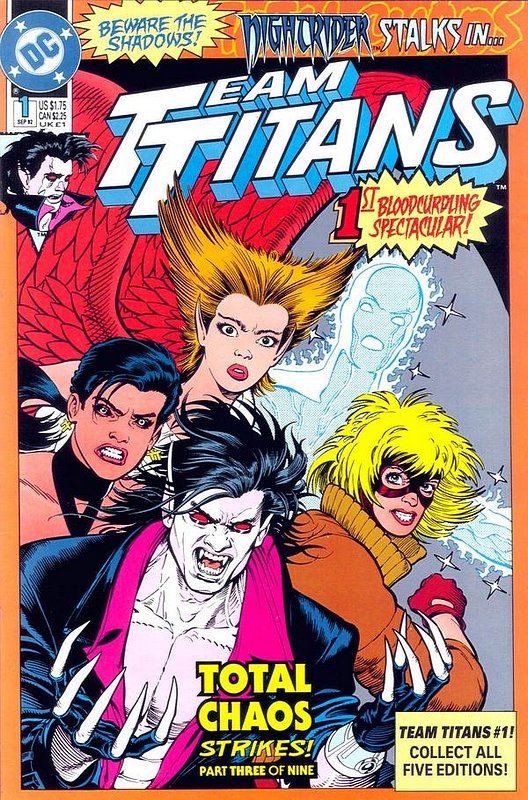 Cover of Team Titans (Vol 1) #1. One of 250,000 Vintage American Comics on sale from Krypton!