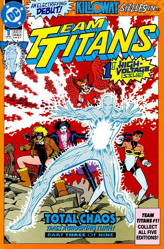 Cover of Team Titans (Vol 1) #1. One of 250,000 Vintage American Comics on sale from Krypton!