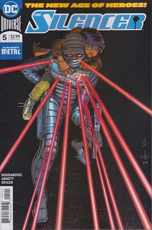 Cover of Silencer (Vol 1) #5. One of 250,000 Vintage American Comics on sale from Krypton!