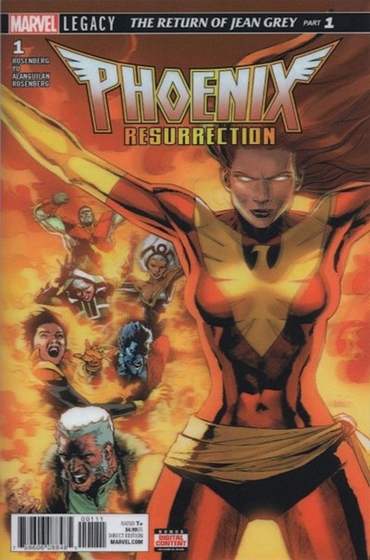 Cover of Phoenix Resurrection: Return Jean Grey (2017 Ltd) #1. One of 250,000 Vintage American Comics on sale from Krypton!