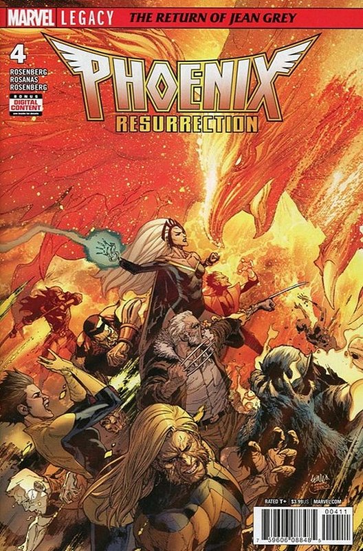 Cover of Phoenix Resurrection: Return Jean Grey (2017 Ltd) #4. One of 250,000 Vintage American Comics on sale from Krypton!