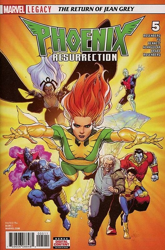 Cover of Phoenix Resurrection: Return Jean Grey (2017 Ltd) #5. One of 250,000 Vintage American Comics on sale from Krypton!