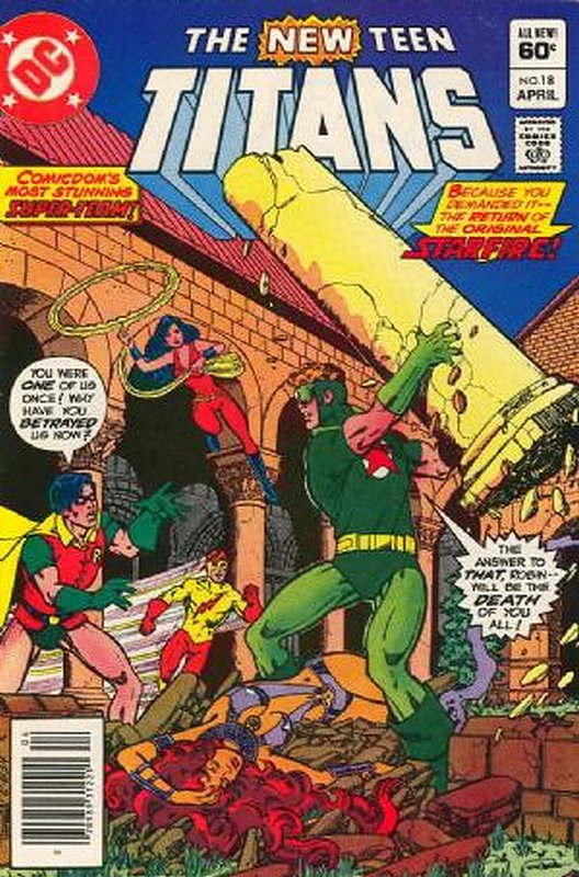 Cover of New Teen Titans (Vol 1) (Tales of from #41) #18. One of 250,000 Vintage American Comics on sale from Krypton!