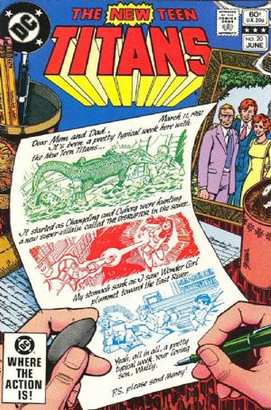 Cover of New Teen Titans (Vol 1) (Tales of from #41) #20. One of 250,000 Vintage American Comics on sale from Krypton!