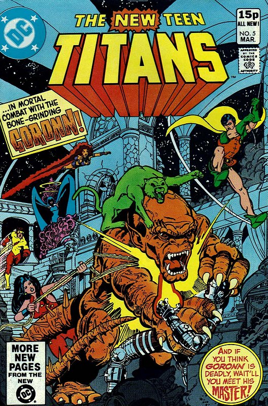 Cover of New Teen Titans (Vol 1) (Tales of from #41) #5. One of 250,000 Vintage American Comics on sale from Krypton!
