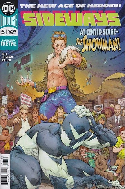 Cover of Sideways (Vol 1) #5. One of 250,000 Vintage American Comics on sale from Krypton!