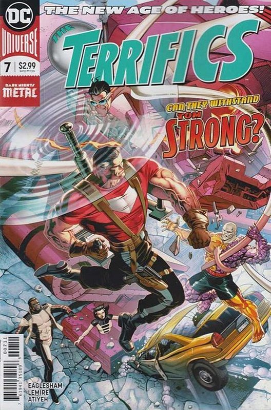 Cover of Terrifics (Vol 1) The #7. One of 250,000 Vintage American Comics on sale from Krypton!