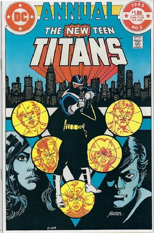 1st Vigilante in Costume<br> Cover of New Teen Titans Annual (Vol 1) #2. One of 250,000 Vintage American Comics on sale from Krypton!