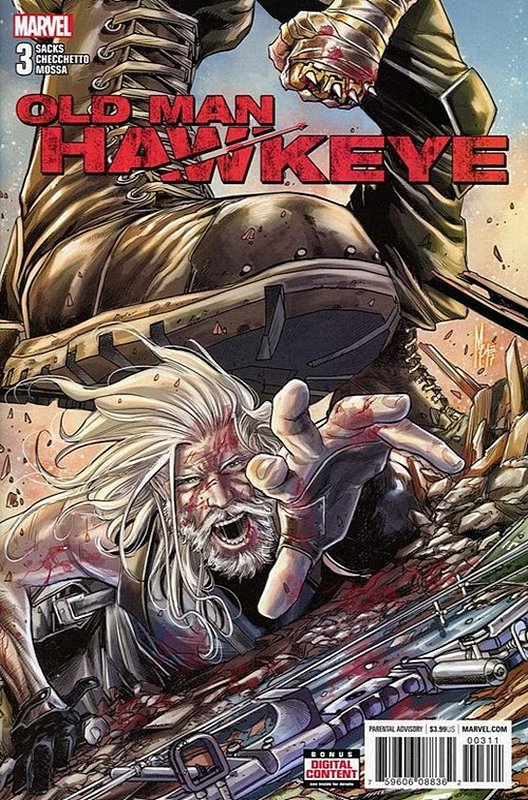 Cover of Old Man Hawkeye (2017 Ltd) #3. One of 250,000 Vintage American Comics on sale from Krypton!