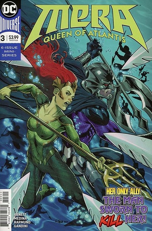 Cover of Mera Queen of Atlantis (2018 Ltd) #3. One of 250,000 Vintage American Comics on sale from Krypton!