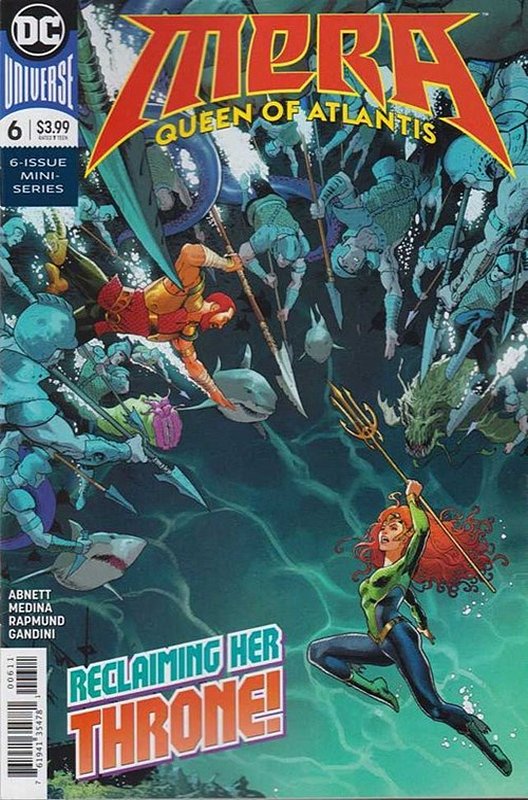 Cover of Mera Queen of Atlantis (2018 Ltd) #6. One of 250,000 Vintage American Comics on sale from Krypton!