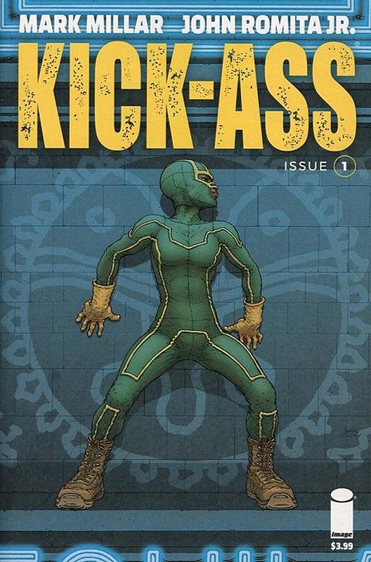 Cover of Kick-Ass (Vol 1) (Image) #1. One of 250,000 Vintage American Comics on sale from Krypton!