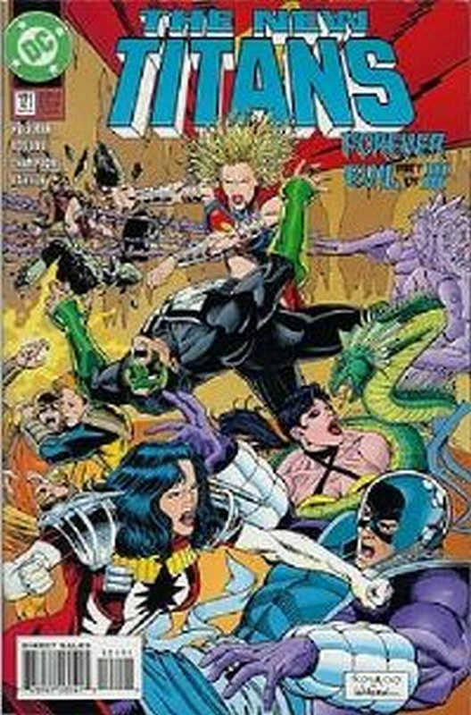 Cover of New Teen Titans (Vol 2) #121. One of 250,000 Vintage American Comics on sale from Krypton!