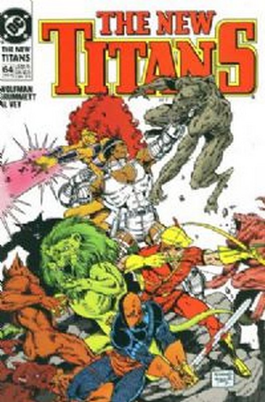 Cover of New Teen Titans (Vol 2) #64. One of 250,000 Vintage American Comics on sale from Krypton!
