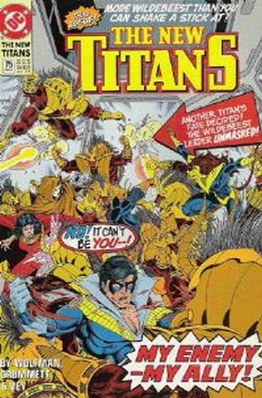 Cover of New Teen Titans (Vol 2) #75. One of 250,000 Vintage American Comics on sale from Krypton!