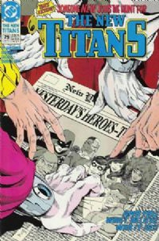 Cover of New Teen Titans (Vol 2) #79. One of 250,000 Vintage American Comics on sale from Krypton!
