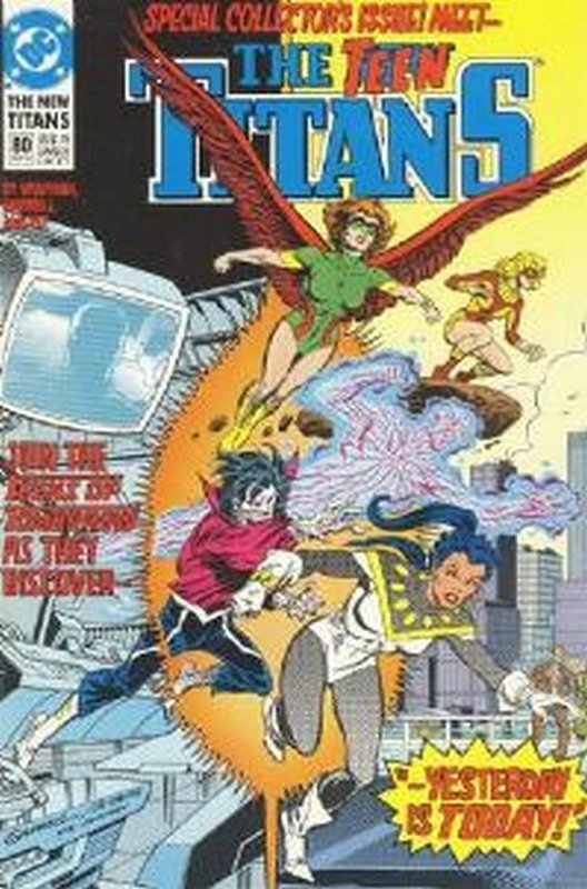 Cover of New Teen Titans (Vol 2) #80. One of 250,000 Vintage American Comics on sale from Krypton!
