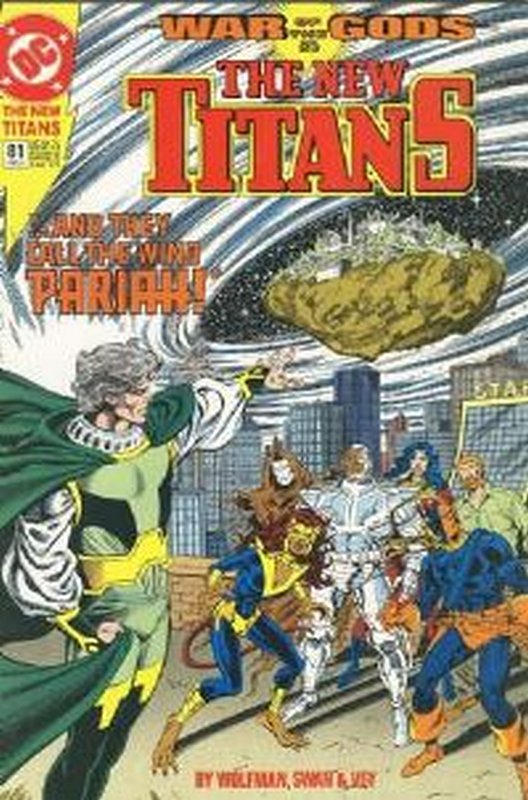Cover of New Teen Titans (Vol 2) #81. One of 250,000 Vintage American Comics on sale from Krypton!