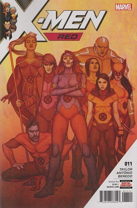Cover of X-Men: Red (Vol 1) #11. One of 250,000 Vintage American Comics on sale from Krypton!