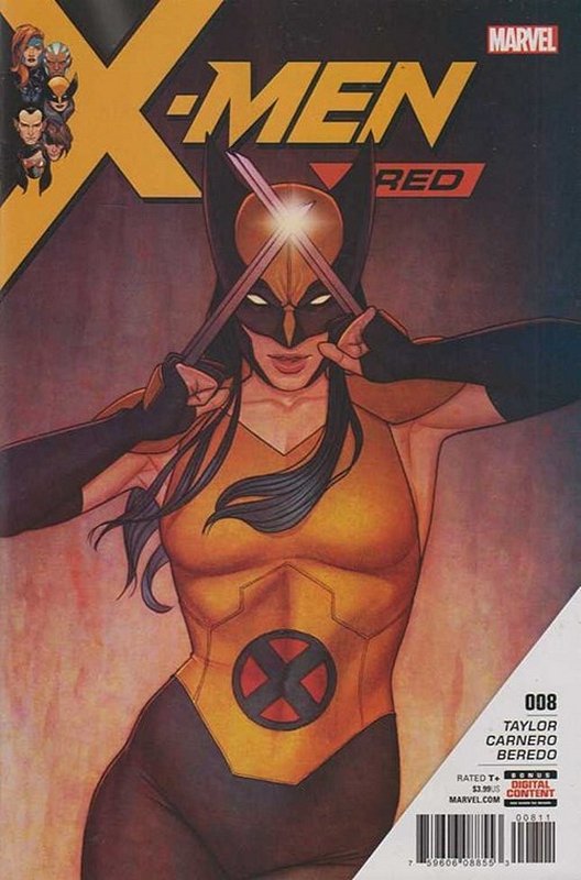 Cover of X-Men: Red (Vol 1) #8. One of 250,000 Vintage American Comics on sale from Krypton!