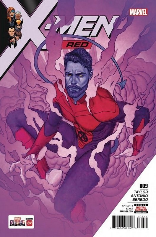 Cover of X-Men: Red (Vol 1) #9. One of 250,000 Vintage American Comics on sale from Krypton!