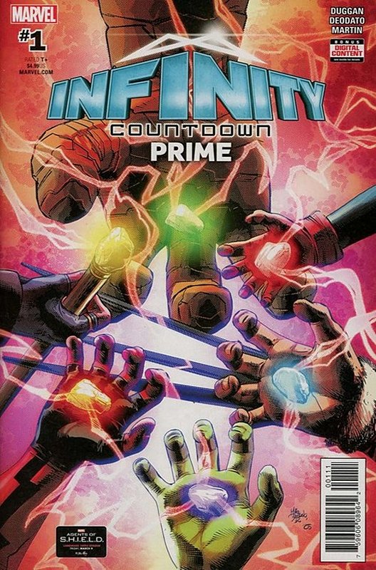 Cover of Infinity Countdown: Prime (2018 One Shot) #1. One of 250,000 Vintage American Comics on sale from Krypton!