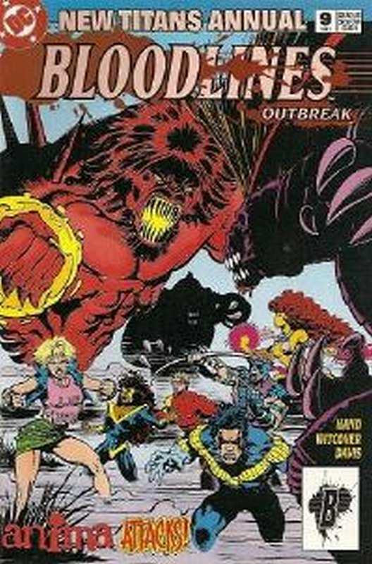 Cover of New Teen Titans Annual (Vol 2) #9. One of 250,000 Vintage American Comics on sale from Krypton!