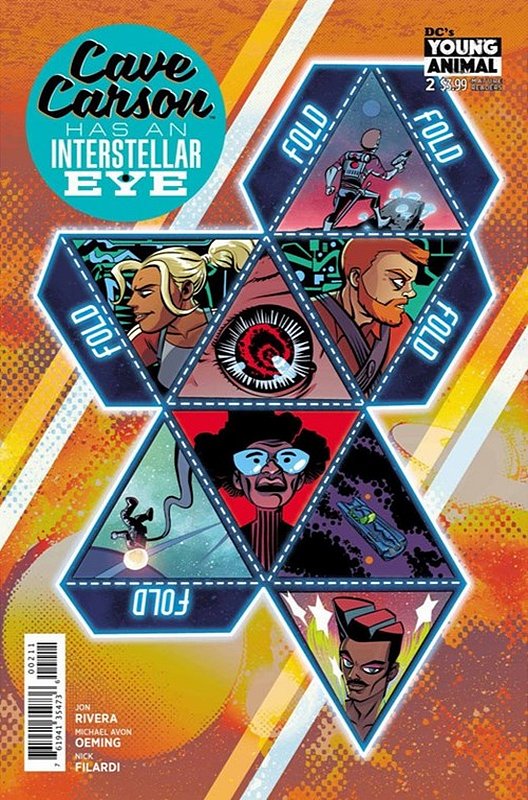 Cover of Cave Carson: Has an Interstellar Eye #2. One of 250,000 Vintage American Comics on sale from Krypton!