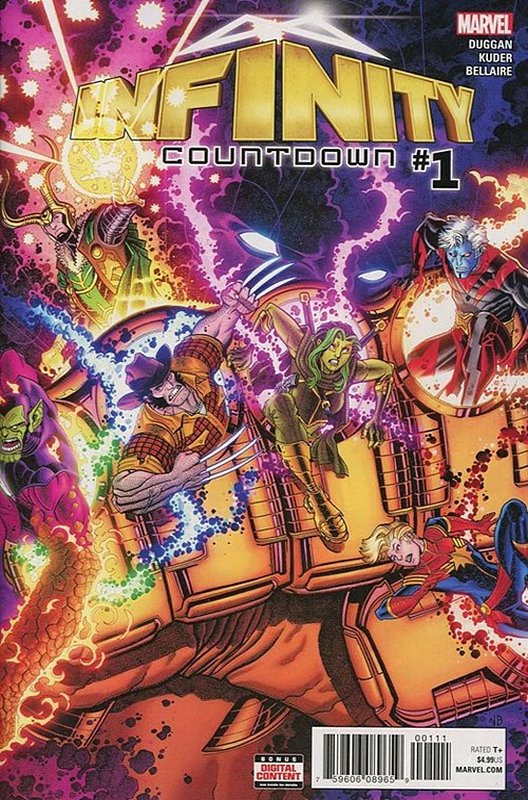 Cover of Infinity Countdown (2018 Ltd) #1. One of 250,000 Vintage American Comics on sale from Krypton!