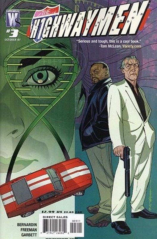 Cover of Highwaymen (2007 Ltd) #3. One of 250,000 Vintage American Comics on sale from Krypton!
