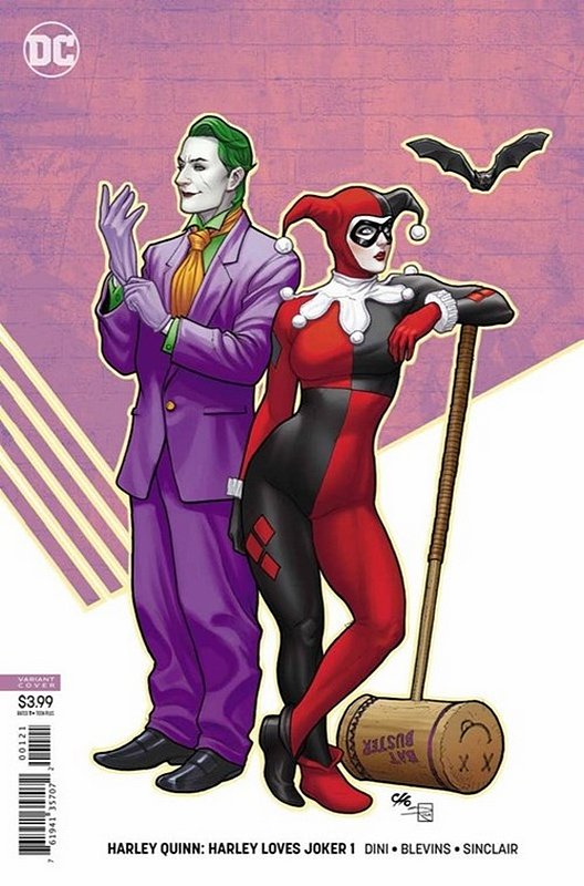 Cover of Harley Quinn: Harley Loves Joker (2018 Ltd) #1. One of 250,000 Vintage American Comics on sale from Krypton!