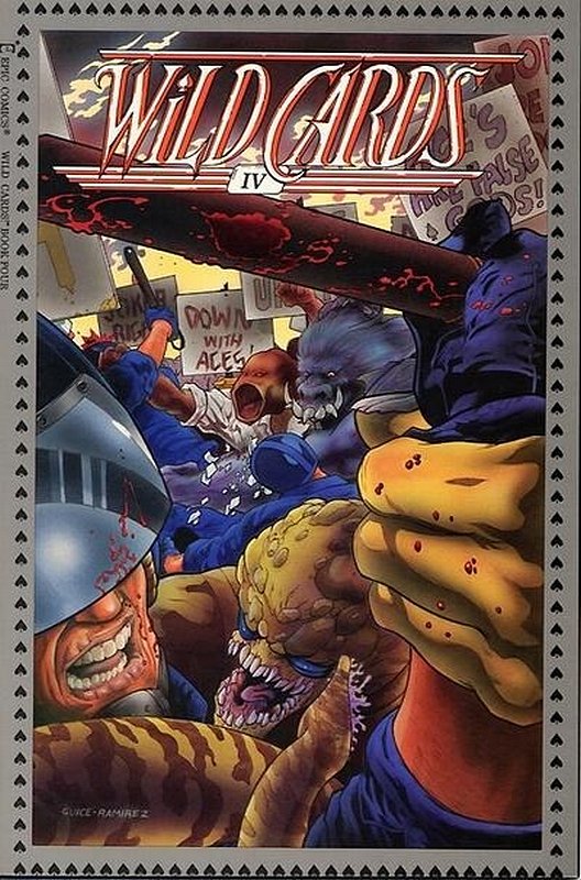 Cover of Wild Cards (1990 Ltd) #4. One of 250,000 Vintage American Comics on sale from Krypton!