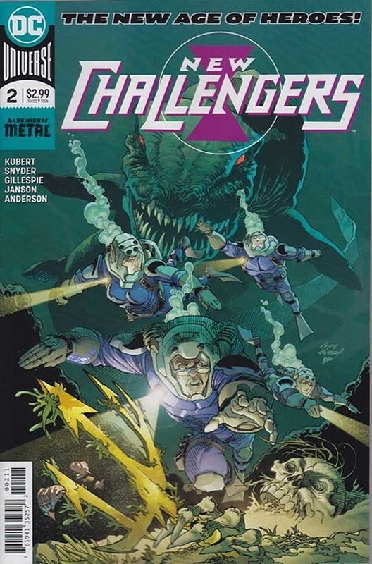 Cover of New Challengers (2018 Ltd) #2. One of 250,000 Vintage American Comics on sale from Krypton!