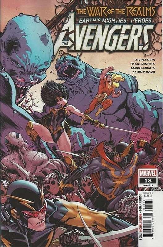 Cover of Avengers (Vol 9) #18. One of 250,000 Vintage American Comics on sale from Krypton!