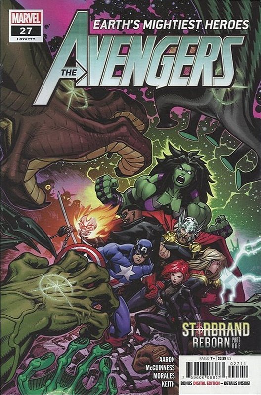 Cover of Avengers (Vol 9) #27. One of 250,000 Vintage American Comics on sale from Krypton!
