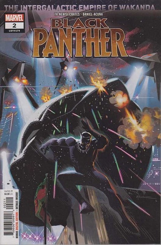 Cover of Black Panther (Vol 7) #2. One of 250,000 Vintage American Comics on sale from Krypton!
