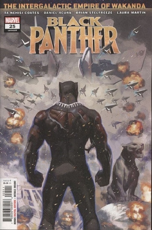 Cover of Black Panther (Vol 7) #25. One of 250,000 Vintage American Comics on sale from Krypton!