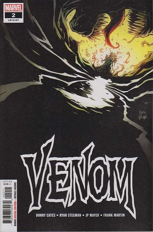 Cover of Venom (Vol 4) #2. One of 250,000 Vintage American Comics on sale from Krypton!