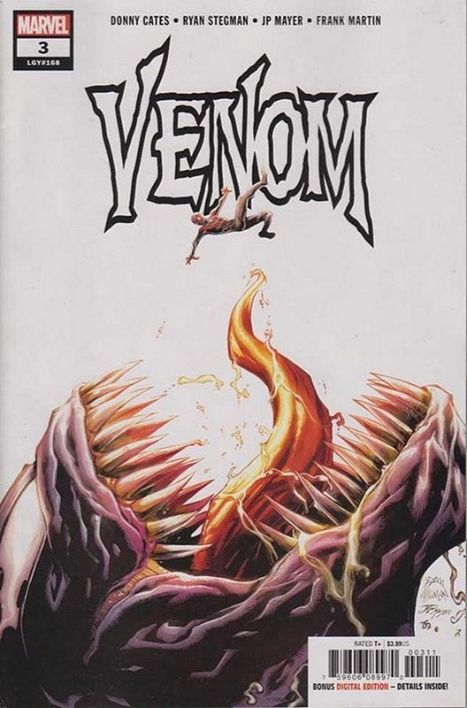 Cover of Venom (Vol 4) #3. One of 250,000 Vintage American Comics on sale from Krypton!