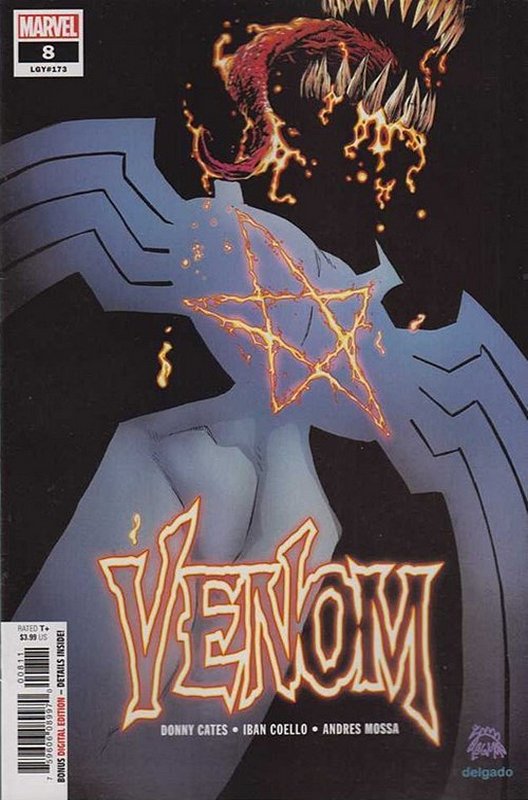 Cover of Venom (Vol 4) #8. One of 250,000 Vintage American Comics on sale from Krypton!