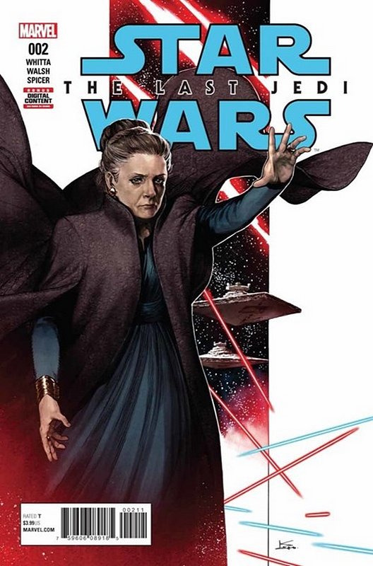 Cover of Star Wars: Last Jedi Movie Adaptation (2018 Ltd) #2. One of 250,000 Vintage American Comics on sale from Krypton!