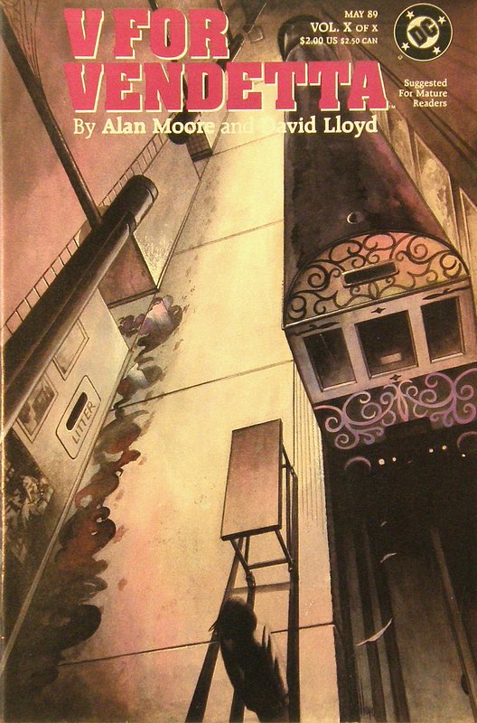 Cover of V for Vendetta (1988 Ltd) #10. One of 250,000 Vintage American Comics on sale from Krypton!